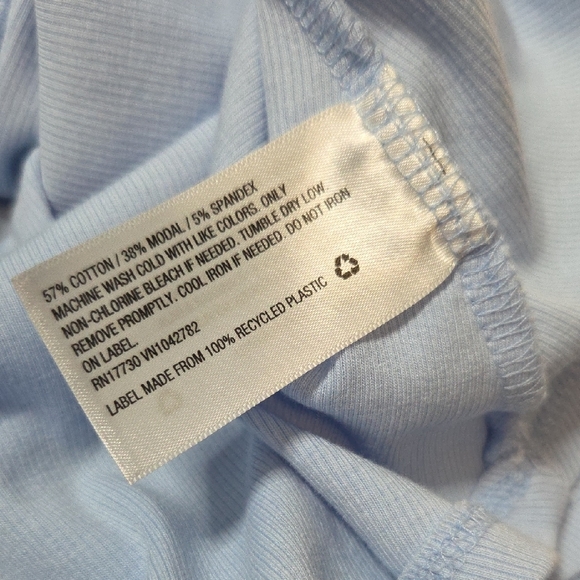 NWOT A New Day Sky Blue V-Neck Midi Dress With Pockets - Picture 5 of 5